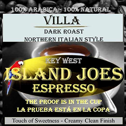 Island Joes Coffee, Villa Northern Italian Style Espresso Beans