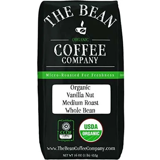 The Bean Coffee Company Organic Vanilla Nut